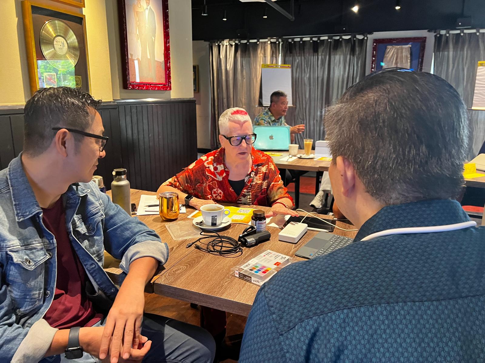 Workshop circle conversation