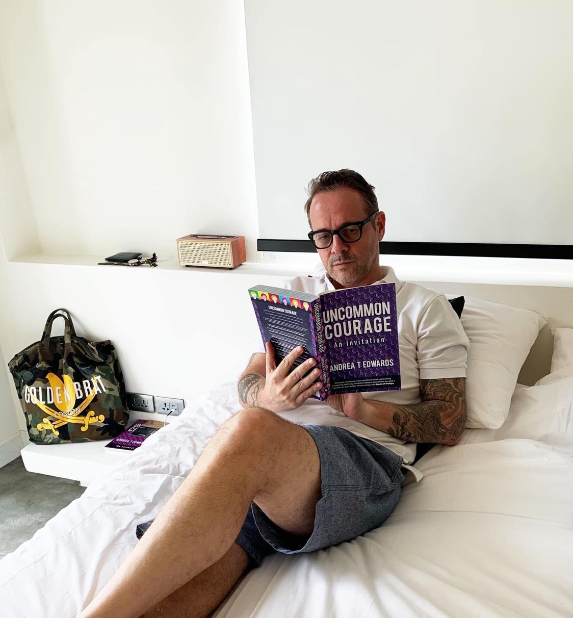 Reader with Uncommon Courage