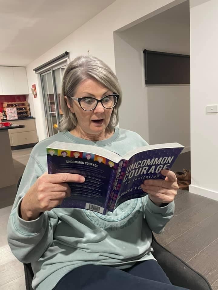 Reader with Uncommon Courage