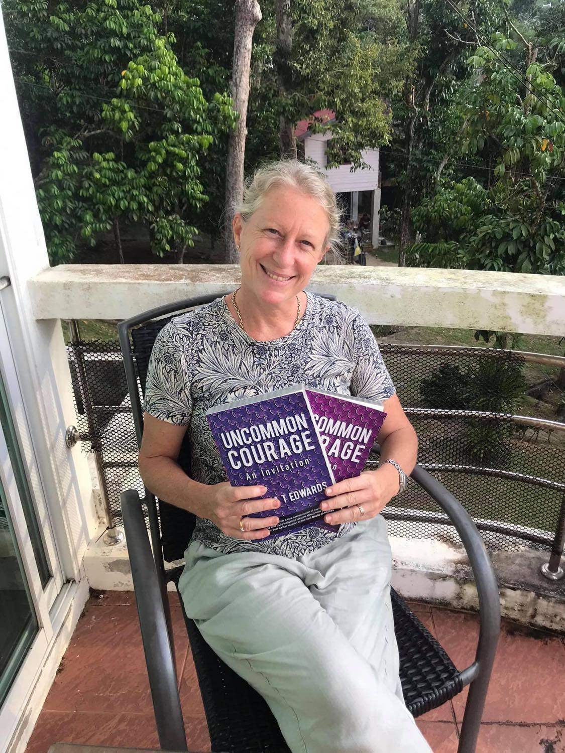 Reader with Uncommon Courage