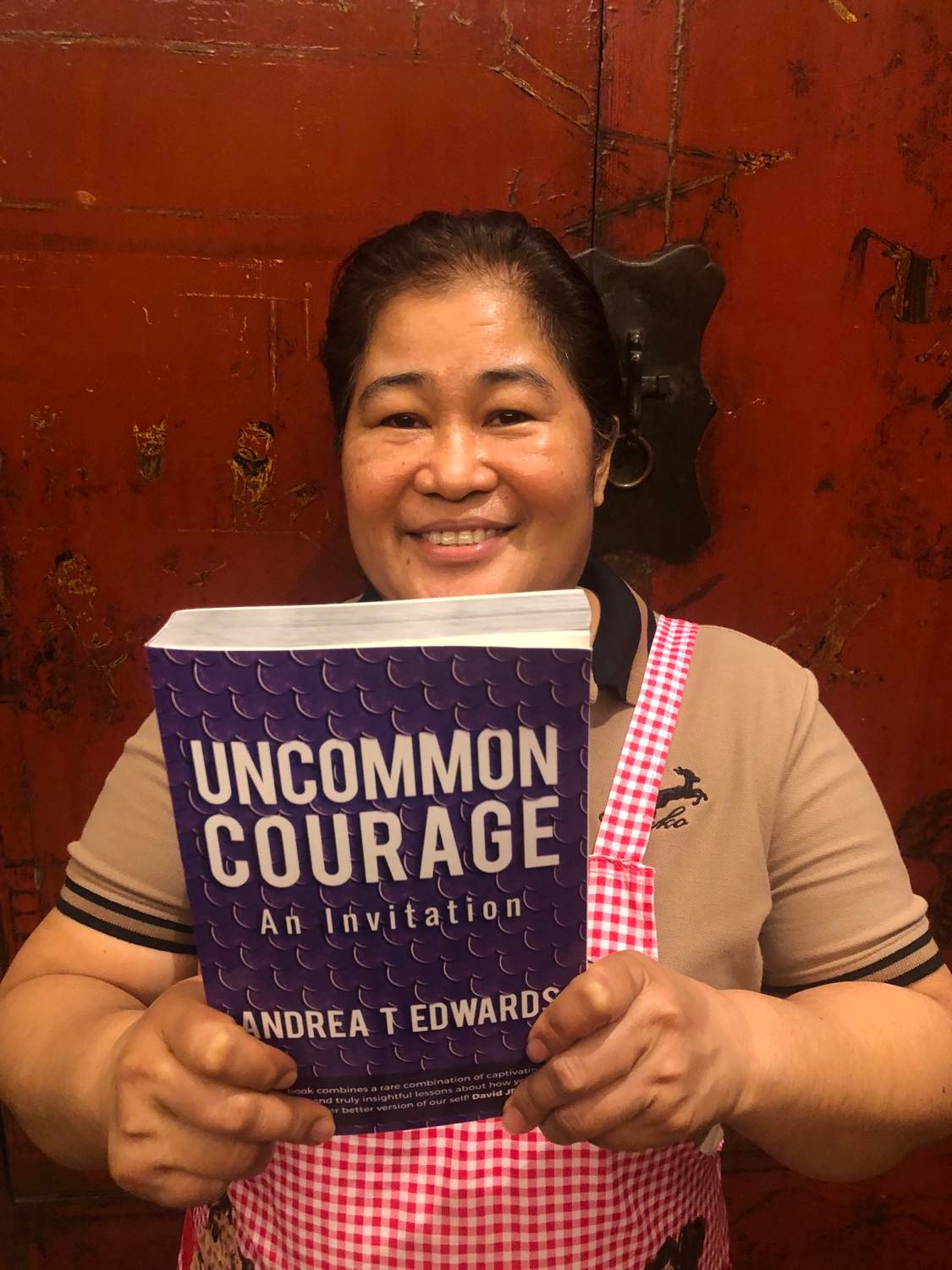 Vicky with Uncommon Courage
